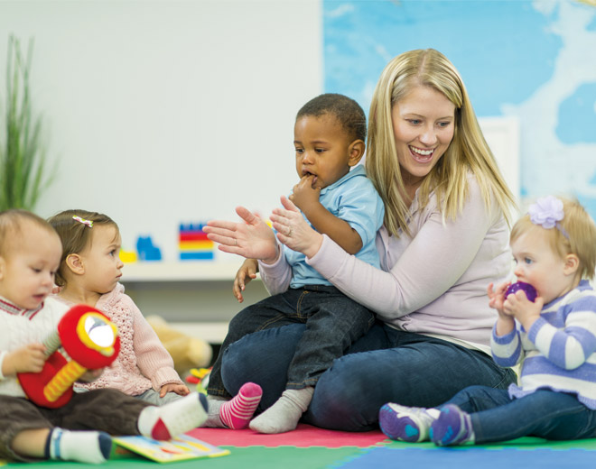 Slider pédagogie - Crèche familiale